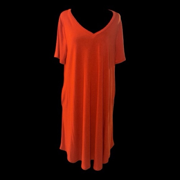 Zenana Outfitters Burnt Orange Top Size 1X - Picture 2 of 7